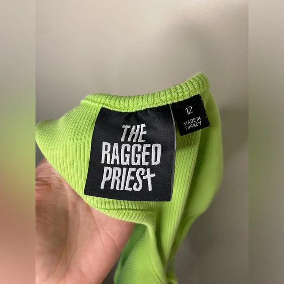 The Ragged Priest Cut Out Ribbed Crop  Tank - Picture 5 of 7